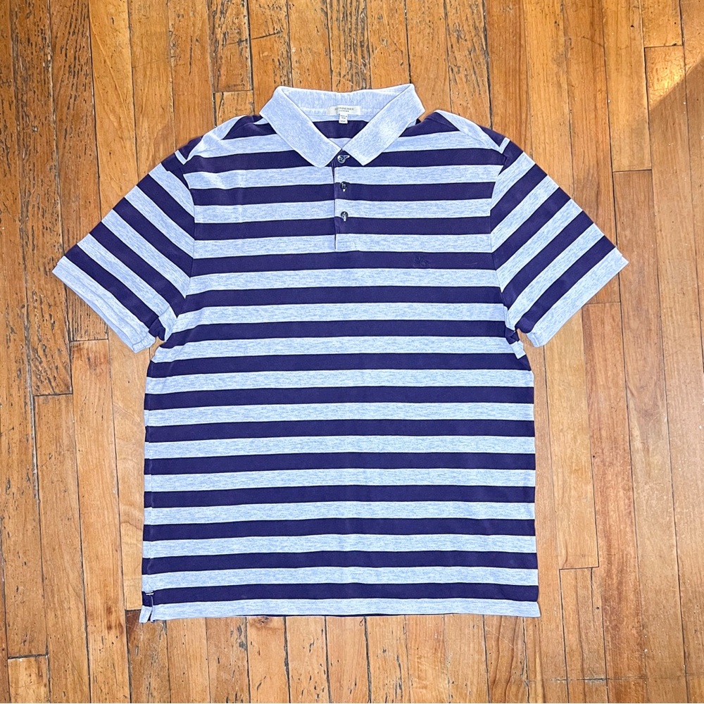 Burberry London Polo, Purple and Grey (Size - XXL / but fits like XL)
